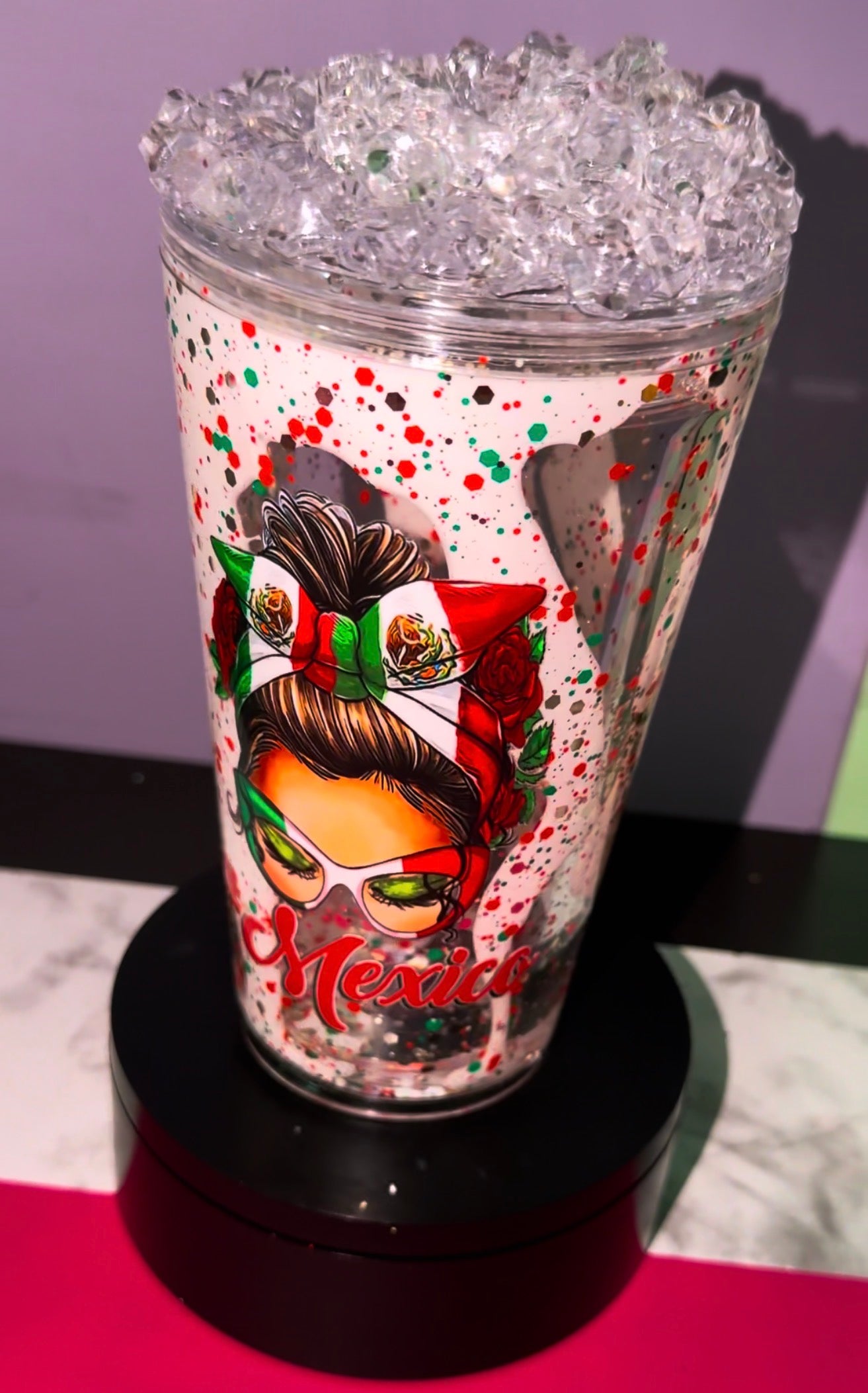 #MEXICO 16OZ ACRYLIC